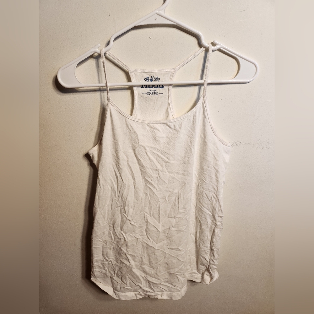White tank top